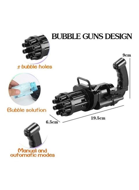 Kids Bubble Gun